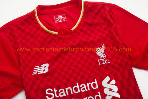 Camiseta del Liverpool Primera 2015-2016 baratas